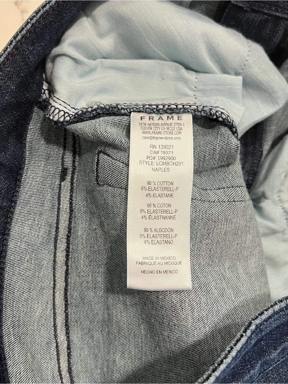 FRAME Le Crop Mini Boot Cascade Hem Jeans Size 29 😎*Price is firm*❤️ - Picture 6 of 15
